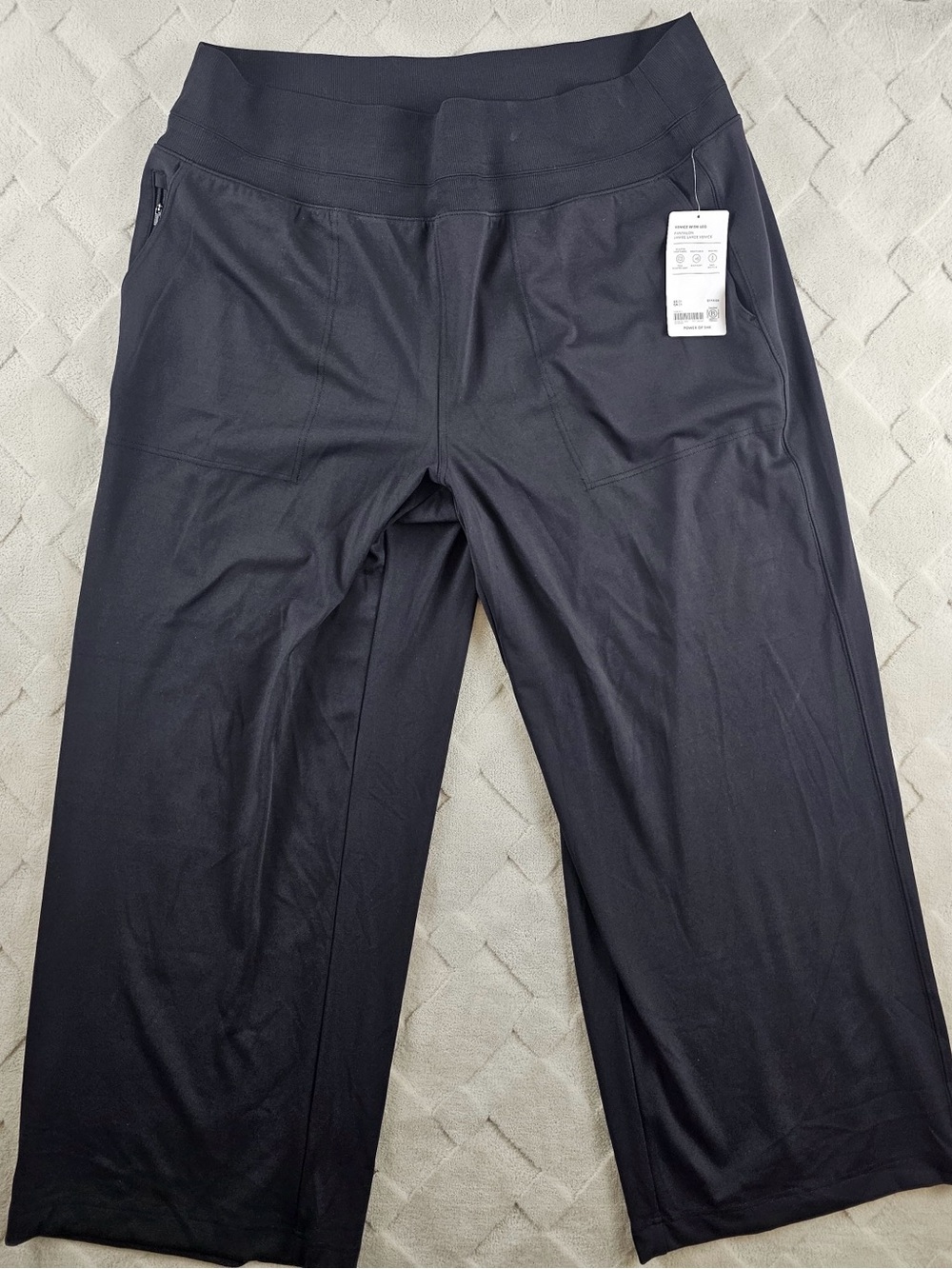 Athleta Venice Wide Leg Pants Womens 2X Pull On Stretchy